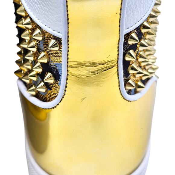 Christian Louboutin Louis Orlato Sneakers Studs Multi EU 46 US 13 - New $1345 - Picture 7 of 8